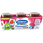Μεβγάλ Frutomaniacs Φράουλα Σοκολάτα 140gr 3τεμ