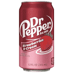 Dr Pepper Aναψυκτικό Φράουλα & Κρέμα 355ml