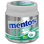 Mentos Pure Bottle White Spearmint Τσίχλες 90gr