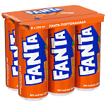 Fanta Πορτοκαλάδα 6x330ml