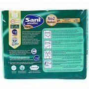 Sani Pants Sensitive Ελαστικό Εσώρουχο Ακράτειας No 2 Medium 14τεμ