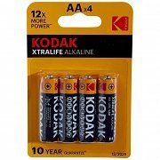 Kodak Xtralife Μπαταρία Αλκαλική ΑΑ 4 τεμ