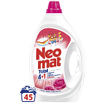 Neomat Απορρυπαντικό Πλυντ. Gel Αγρ. Τριαντάφυλλο 45μεζ 2,025lt