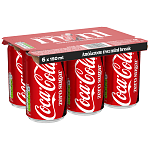 Coca-Cola Zero 6x150ml