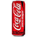 Coca-Cola Zero Aναψυκτικό 330ml 1τεμ