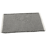 Home Basics Πατάκι Μπάνιου Waffle Αντιολησθητικό Γκρι 43X61