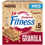 Fitness Granola Bar Cranberry 5x38gr