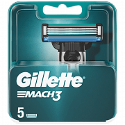 Gillette Mach3 Ξυραφάκια Ανταλλακτικά 5τεμ