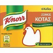 Knorr Ζωμός Κότας 6 κύβοι 3lt