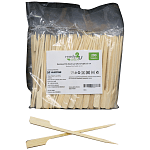 Ready Green Bamboo Pick Κουπί Με Ξύλινη Λαβή 12cm 200τεμ