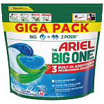 Ariel Big One Απορρυπαντικό Πλυντηρίου Ρούχων Κάψουλες Alpine 40 Μεζ.