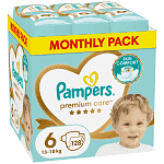 Pampers Premium Care No6 13-18kg 128τεμ