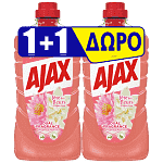 Ajax Fete Des Fleurs Υγρό Καθαριστικό Νούφαρο & Βανίλια 1L (1+1 Δώρο)