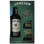 Jameson Ουίσκυ Ιρλανδίας 700ml + 2 Ποτήρια Δώρο