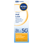 Nivea Sun Face Mat Look Cream Spf50+ 40ml