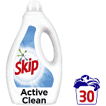 Skip Υγρό Απορρυπαντικό Πλυντηρίου Active Clean 30μεζ 1,5lt