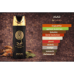 Lattafa Άρωμα Σπρέϊ Σώματος ASAD 200ml