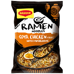 Μaggi Ramen Noodles Κοτόπουλο Σόγια Με Μανιτάρια 90gr