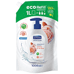 Septona Dermasoft Kρεμοσάπουνο Ανταλλακτικό Σακούλα Almond & Tea Rose 1lt