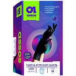 Assos Γάντια Νιτριλίου Μαύρα Medium 100τεμ