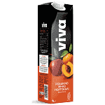Viva Fresh Φρουτοποτό Ροδάκινο-Μήλο-Πορτοκάλι 1lt