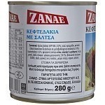 Zanae Κεφτεδάκια Χωρίς Κρασί 280gr