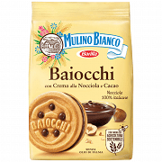 Mulino Bianco Baiocchi Μπισκότα Γεμιστά Με Σοκολάτα 260gr
