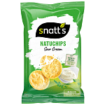SN Natuchips Γεύση Sour Cream 75gr