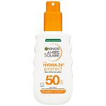 Ambre Solaire Αντηλιακό Hydra 24 Spray SPF 50+ 150ml