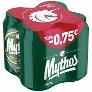Mythos Μπύρα Κουτί 4x330ml-0,75€