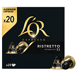 L'OR Espresso Ristretto Κάψουλες Συμβατές Με Μηχανές Nespresso* 20τεμ