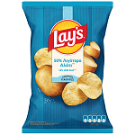 Lay's 50% Με Λιγότερο Αλάτι 120gr