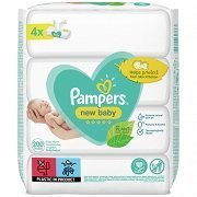 Pampers New Baby Μωρομάντηλα 4x50τεμ