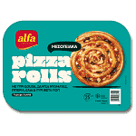 Alfa Pizza Rolls Μεσογειακά Κατεψυγμένα 6τεμ 540gr