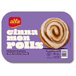 Alfa Cinnamon Rolls Κανέλα & Ζάχαρη Κατεψυγμένα 6τεμ 570gr
