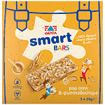 Smart Bars Ποπ Κορν 5x28gr