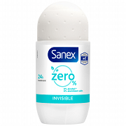 Sanex Zero% Invisible Αποσμητικό Roll-on 50ml
