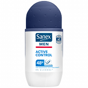 Sanex Men Active Control Αποσμητικό Roll-On 50ml