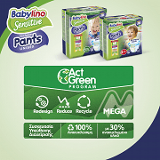 Babylino Sensitive Pants Πάνες Monthly Pack No6 138τεμ (13-18Kg)