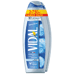 Vidal Shower Gel Talc 2x750ml