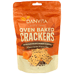 Oven Baked Crackers Cheddar & Seeds 100gr