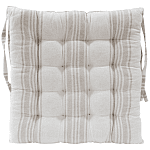 Pierre Cardin Μαξιλάρι Καρέκλας Με Ρίγες Μπέζ 40x40cm