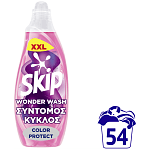 Skip Απορρυπαντικό Πλυντηρίου Ρούχων Color Protect Wonder 54Mεζ