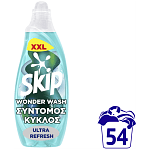 Skip Υγρό Απορρυπαντικό Πλυντηρίου Ρούχων Ultra Refresh Wonder 54Μεζ