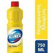 Klinex ΧΛΩΡΙΝΗ Ultra Protection Παχύρρευστη Lemon 750ml