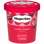 Haagen-Dazs Macaron Φράουλα Βατόμουρο 420ml 364gr