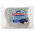 Spontex Flash Σφουγγαράκια Για Αντικολλητικά Σκεύη 2τεμ