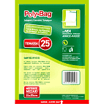 Poly-Bag Σακούλες Τροφίμων Μεσαίες Ν3 25Τεμάχια