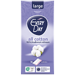Everyday All Cotton Σερβιετάκια Large 30τεμ