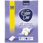Everyday Σερβιετάκια All Cotton Large 50τεμ